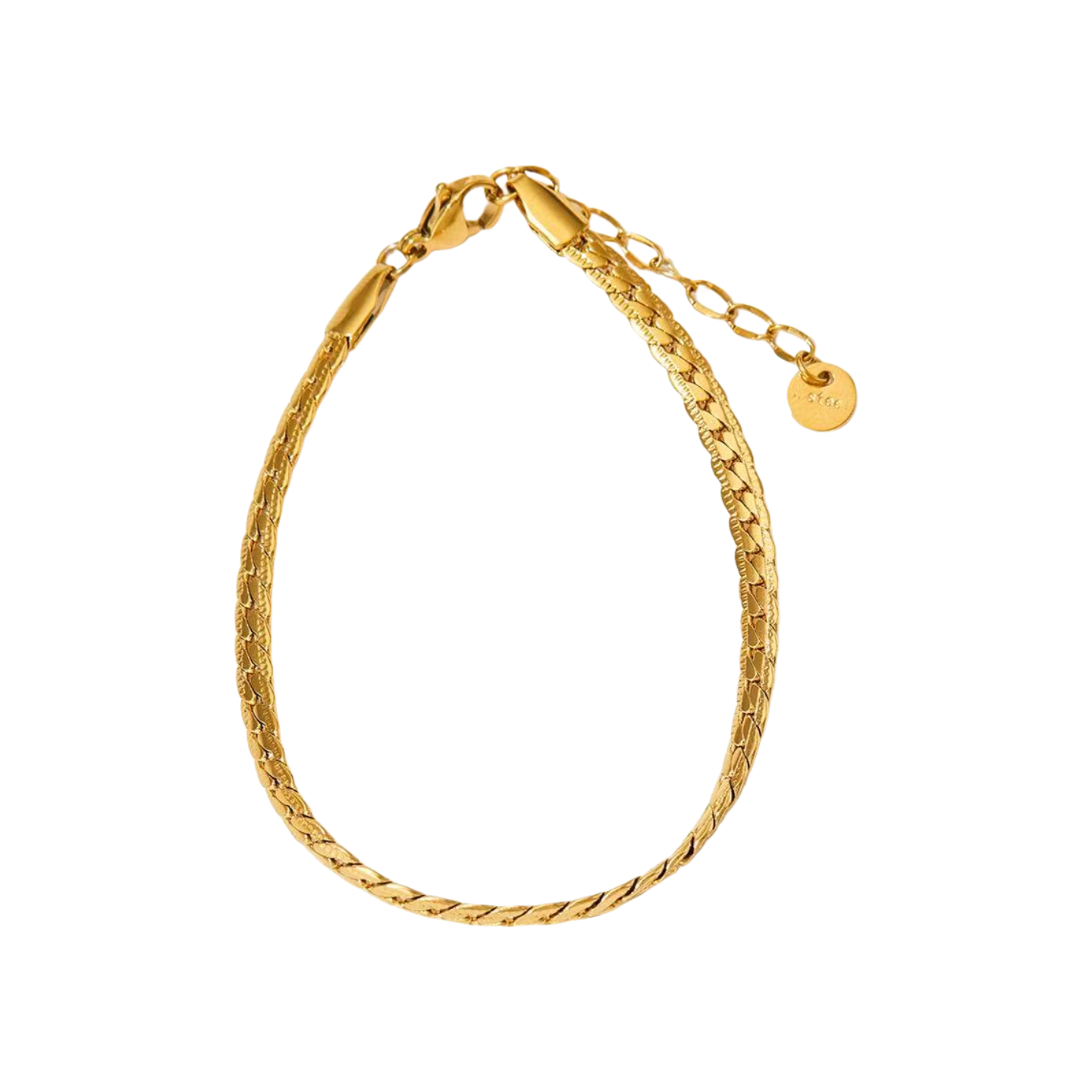 Braided Gold Bracelet